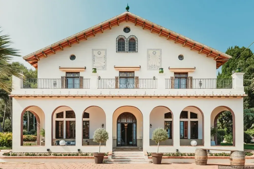 Fachada principal de Can Marial